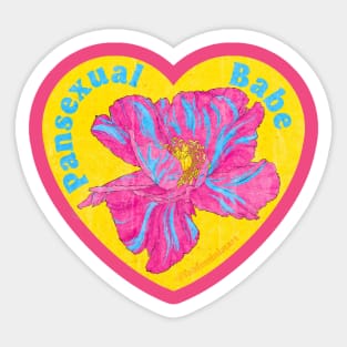 Pansexual Babe Sticker